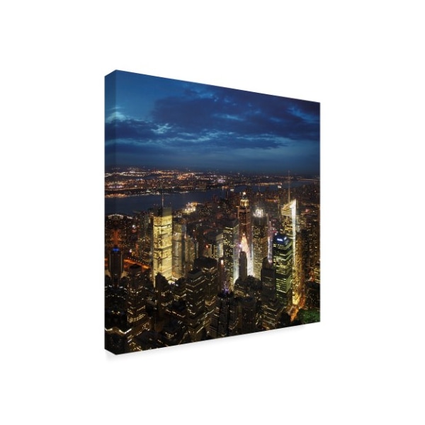 Nina Papiorek 'Nyc Times Square' Canvas Art,35x35